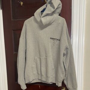 Essentials Light Gray Hoodie